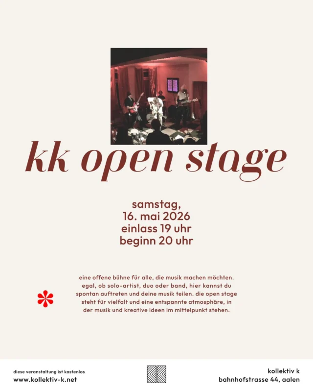 Open Stage im Kollektiv K